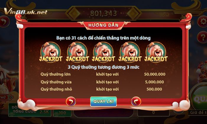 than tai 2 Luật chơi slot Thần Tài Vin88 chi tiết